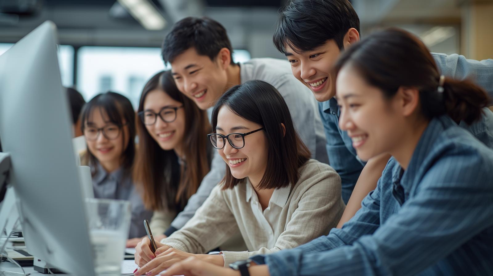 自分らしく働く人々